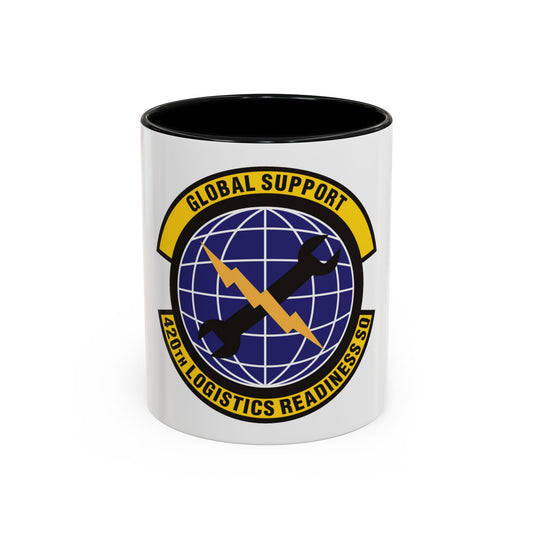 420th Logistics Readiness Squadron (U.S. Air Force) Accent Coffee Mug