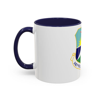 142nd Fighter Wing (U.S. Air Force) Accent Coffee Mug