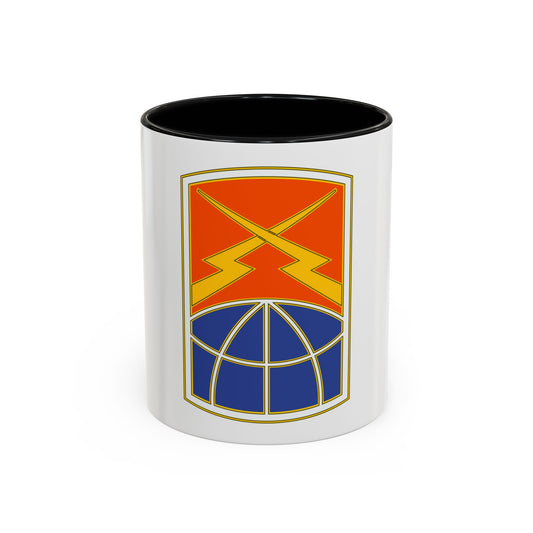160 Signal Brigade 3 (U.S. Army) Accent Coffee Mug