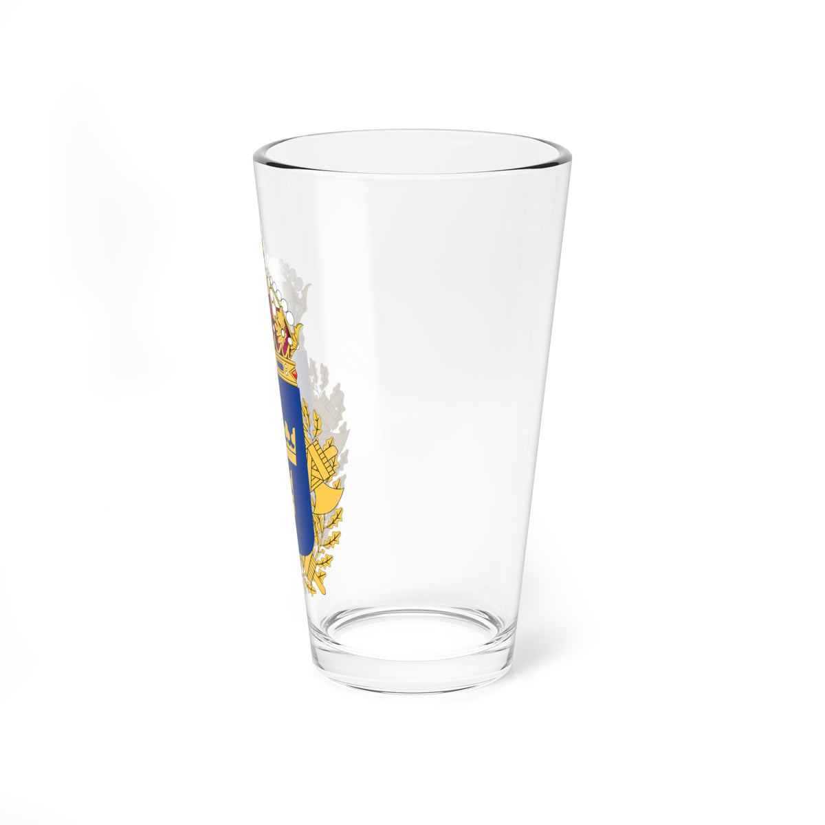 Polisen vapen bra (Sweden) (Coat of Arms) Pint Glass 16oz