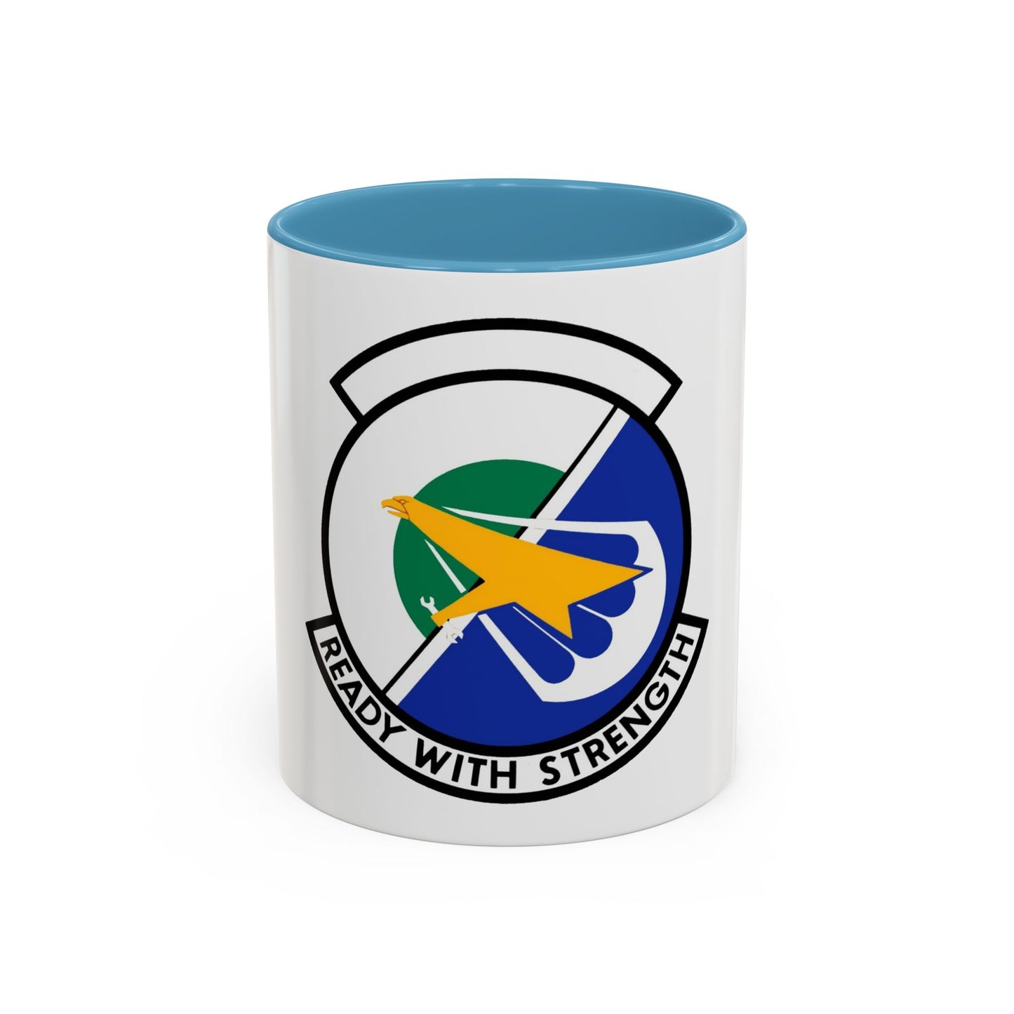 314 Aircraft Maintenance Squadron AETC (U.S. Air Force) Accent Coffee Mug