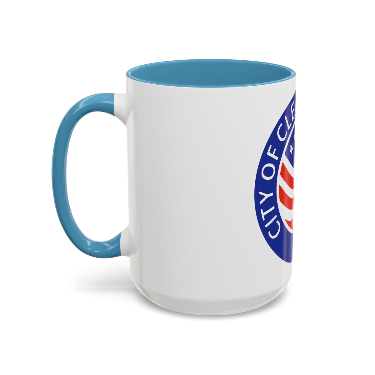 Seal of Cleveland Ohio - Accent Coffee Mug