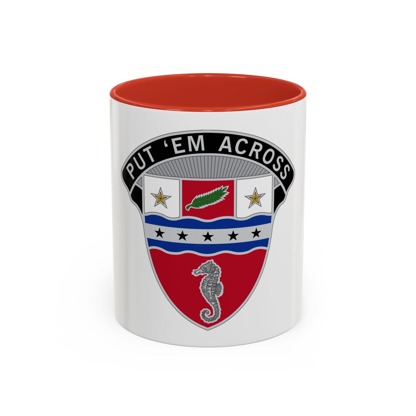 1st Engineer Brigade (U.S. Army) Accent Coffee Mug