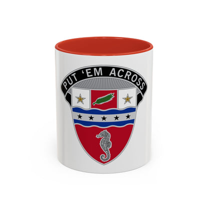 1st Engineer Brigade (U.S. Army) Accent Coffee Mug