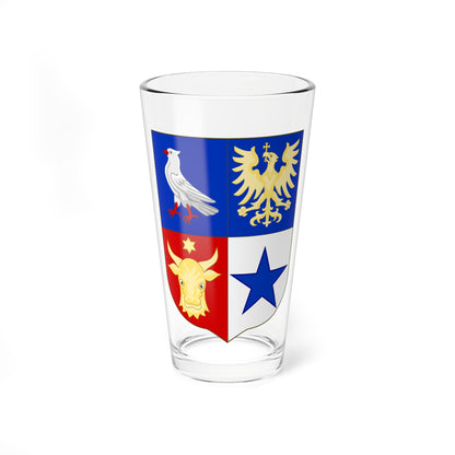 Coatf of Arms Soutzos (Algeria) (Coat of Arms) Pint Glass 16oz