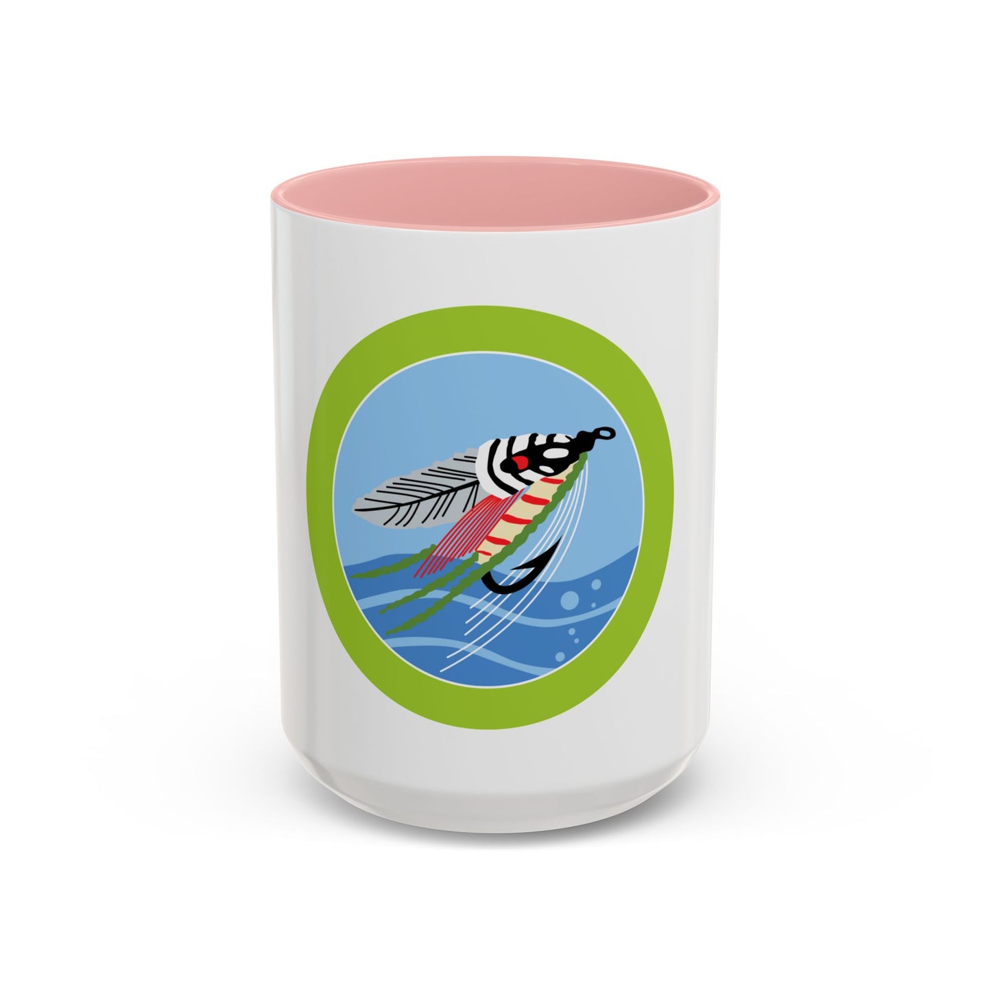 Fly Fishing (Boy Scout Merit Badge) Accent Coffee Mug