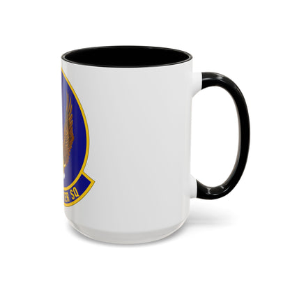 550 Fighter Squadron AETC (U.S. Air Force) Accent Coffee Mug