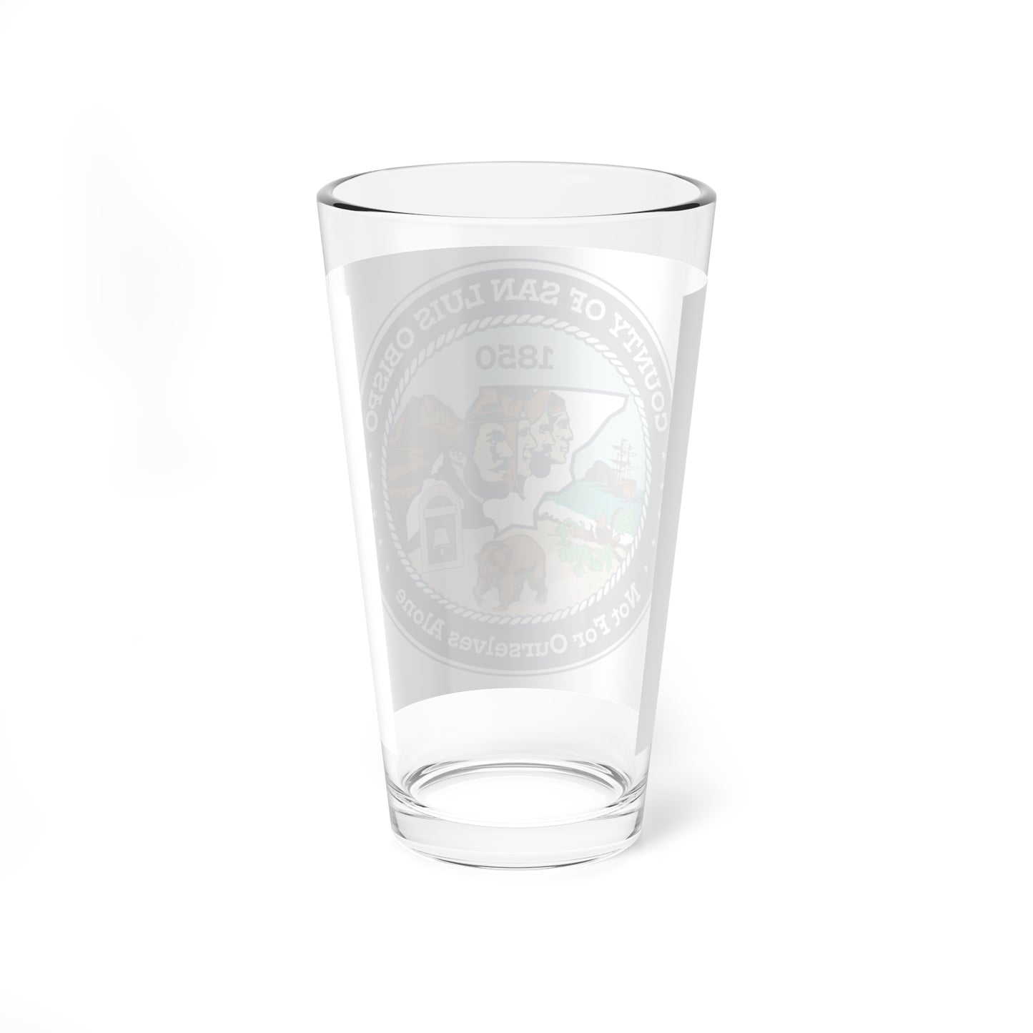 Flag of San Luis Obispo County California (United States) Pint Glass 16oz