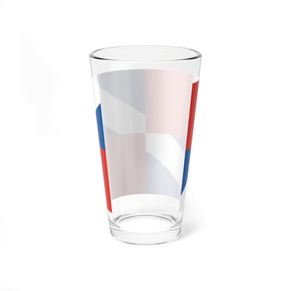 Flag of Turkeve 1941 (Hungary) Pint Glass 16oz