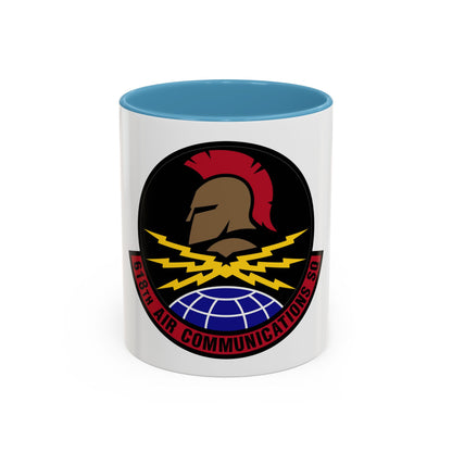 618 Air Communications Squadron AMC (U.S. Air Force) Accent Coffee Mug