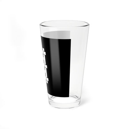Flag of the Makino Lords of Nagaoka in Echigo Province B (Japan) Pint Glass 16oz