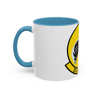 27th Fighter Squadron (U.S. Air Force) Accent Coffee Mug