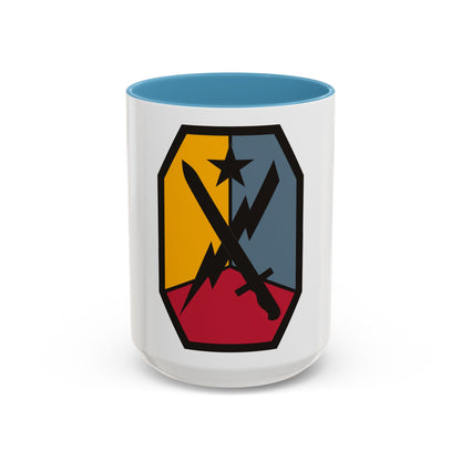 Maneuver Center of Excellence Fort Benning Georgia (U.S. Army) Accent Coffee Mug