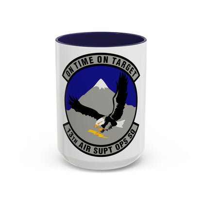 13 Air Support Operations Squadron ACC (U.S. Air Force) Accent Coffee Mug