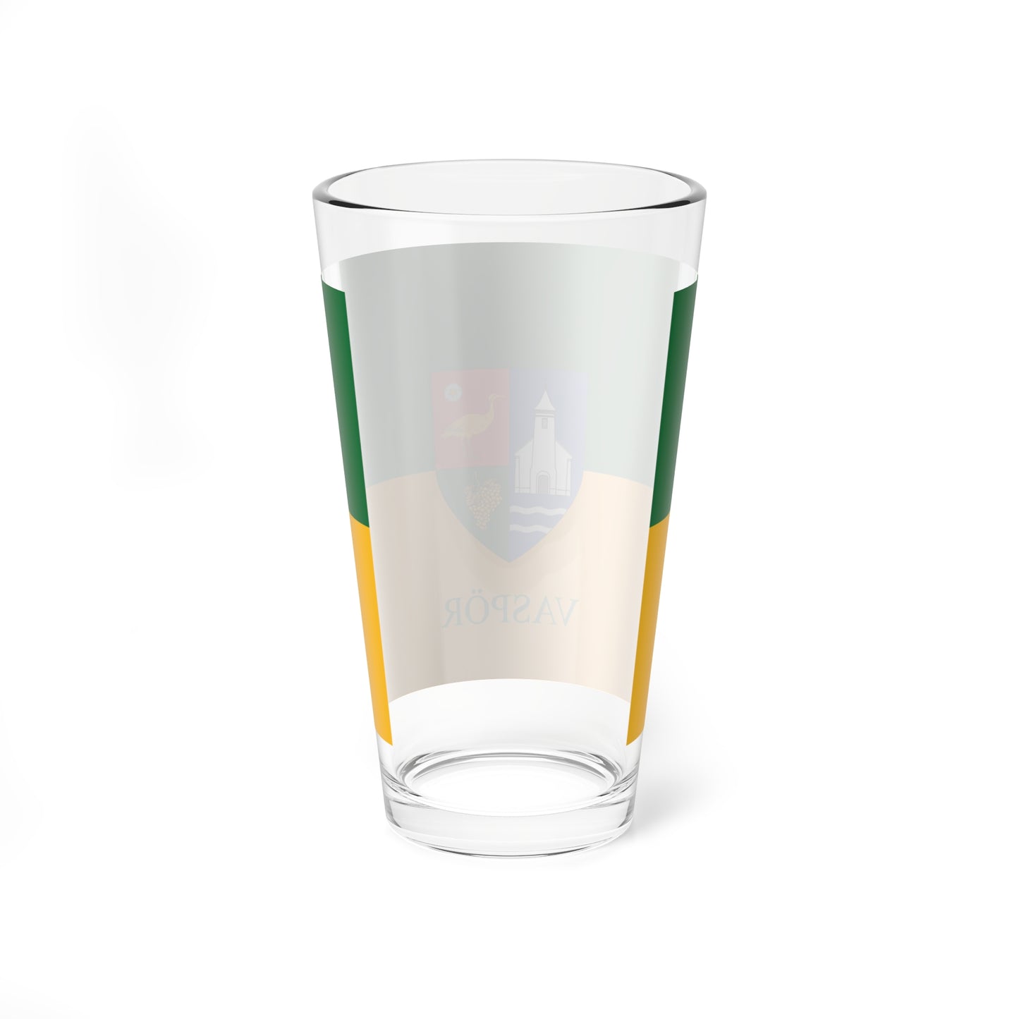 Flag of Vaspor (Hungary) Pint Glass 16oz
