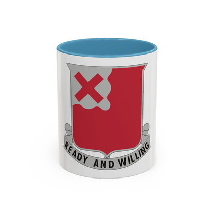 875 Engineer Battalion (U.S. Army) Accent Coffee Mug