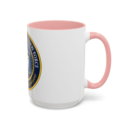 Cyber National Mission Force (U.S. Army) Accent Coffee Mug