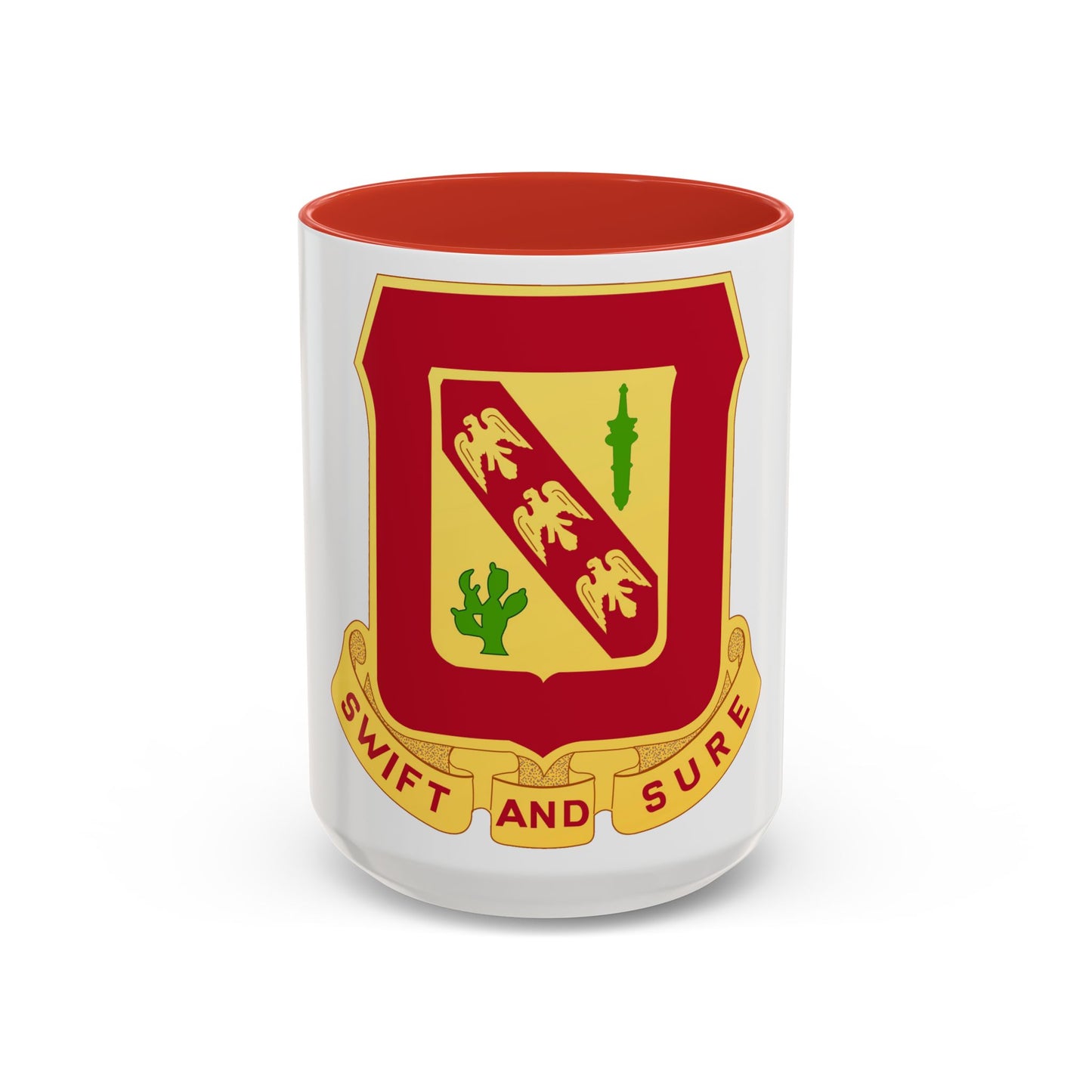 134th Field Artillery Battalion (U.S. Army) Accent Coffee Mug