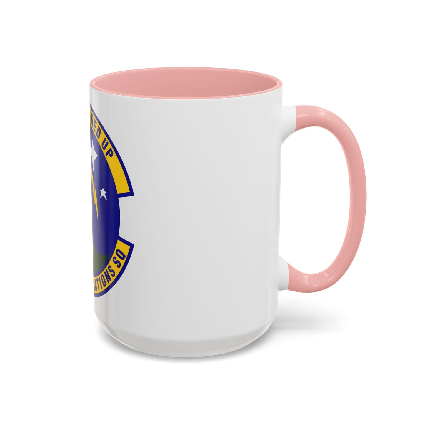 802d Communications Squadron (U.S. Air Force) Accent Coffee Mug