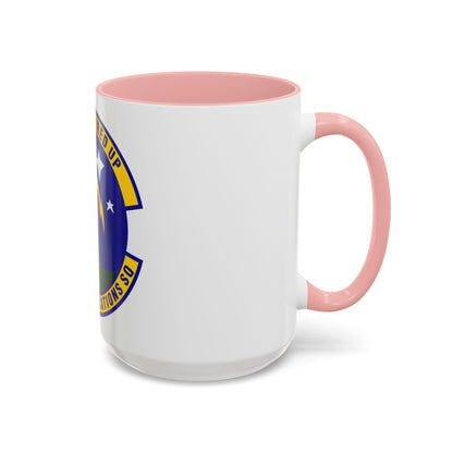 802d Communications Squadron (U.S. Air Force) Accent Coffee Mug