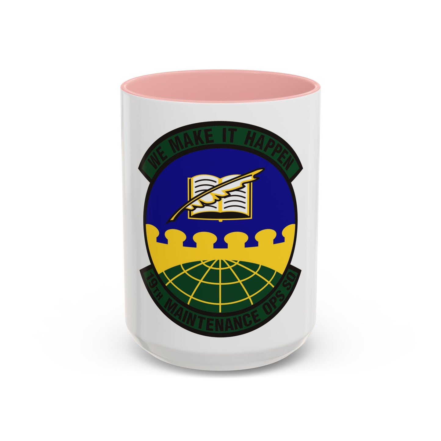 19th Maintenance Operations Squadron (U.S. Air Force) Accent Coffee Mug