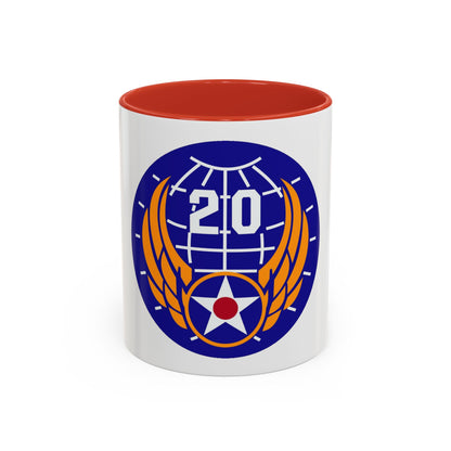 20 Air Force (U.S. Army) Accent Coffee Mug