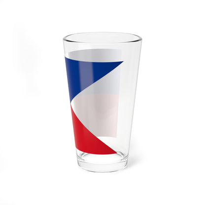 Flag of Allied Occupied Japan (Japan) Pint Glass 16oz