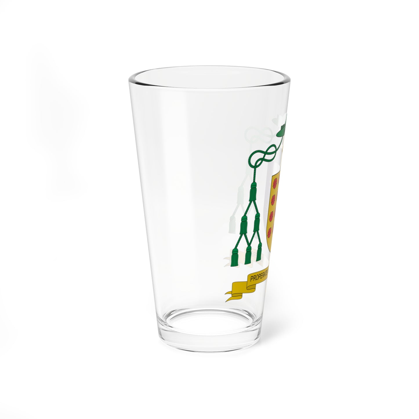 Escudo de Arturo Ros Murgadas (Spain) (Coat of Arms) Pint Glass 16oz