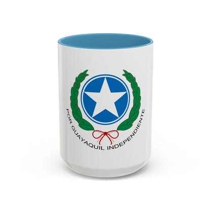 Coat of Arms of Guayaquil - Accent Coffee Mug