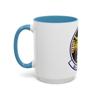 54th Fighter Squadron (U.S. Air Force) Accent Coffee Mug