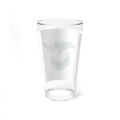 Flag of Saku Nagano (Japan) Pint Glass 16oz