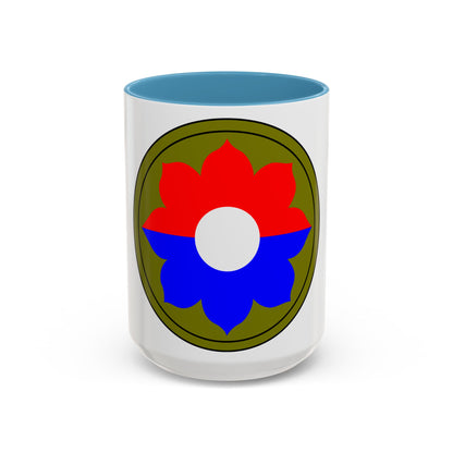 9th Infantry Division patch (U.S. Army) Accent Coffee Mug