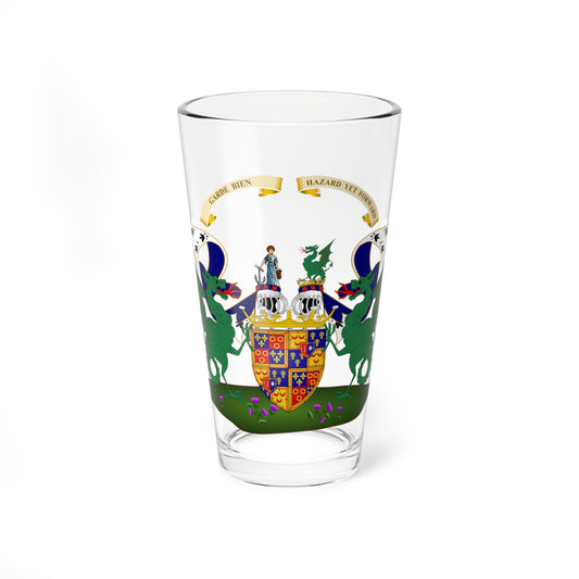 Earl of Eglinton and Winton coat of arms (Scotland) (Coat of Arms) Pint Glass 16oz