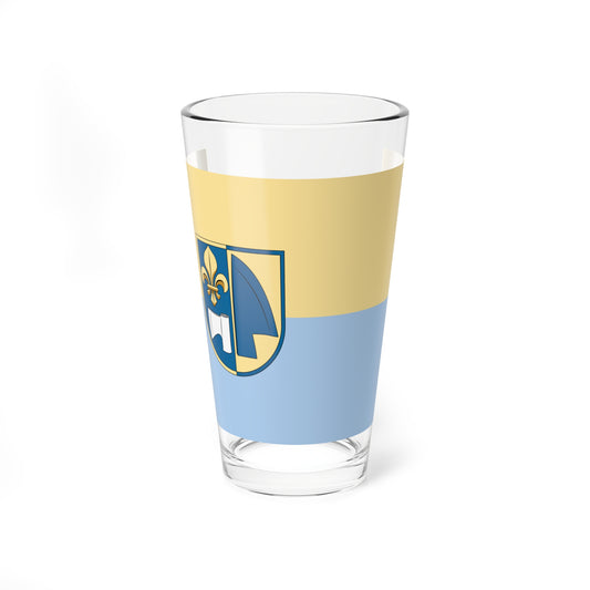 Flag of Jasd (Hungary) Pint Glass 16oz