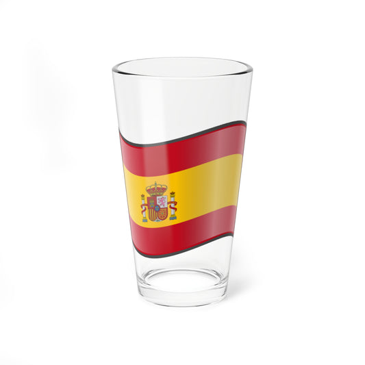 Nuvola Spain flag escudada (Spain) Pint Glass 16oz