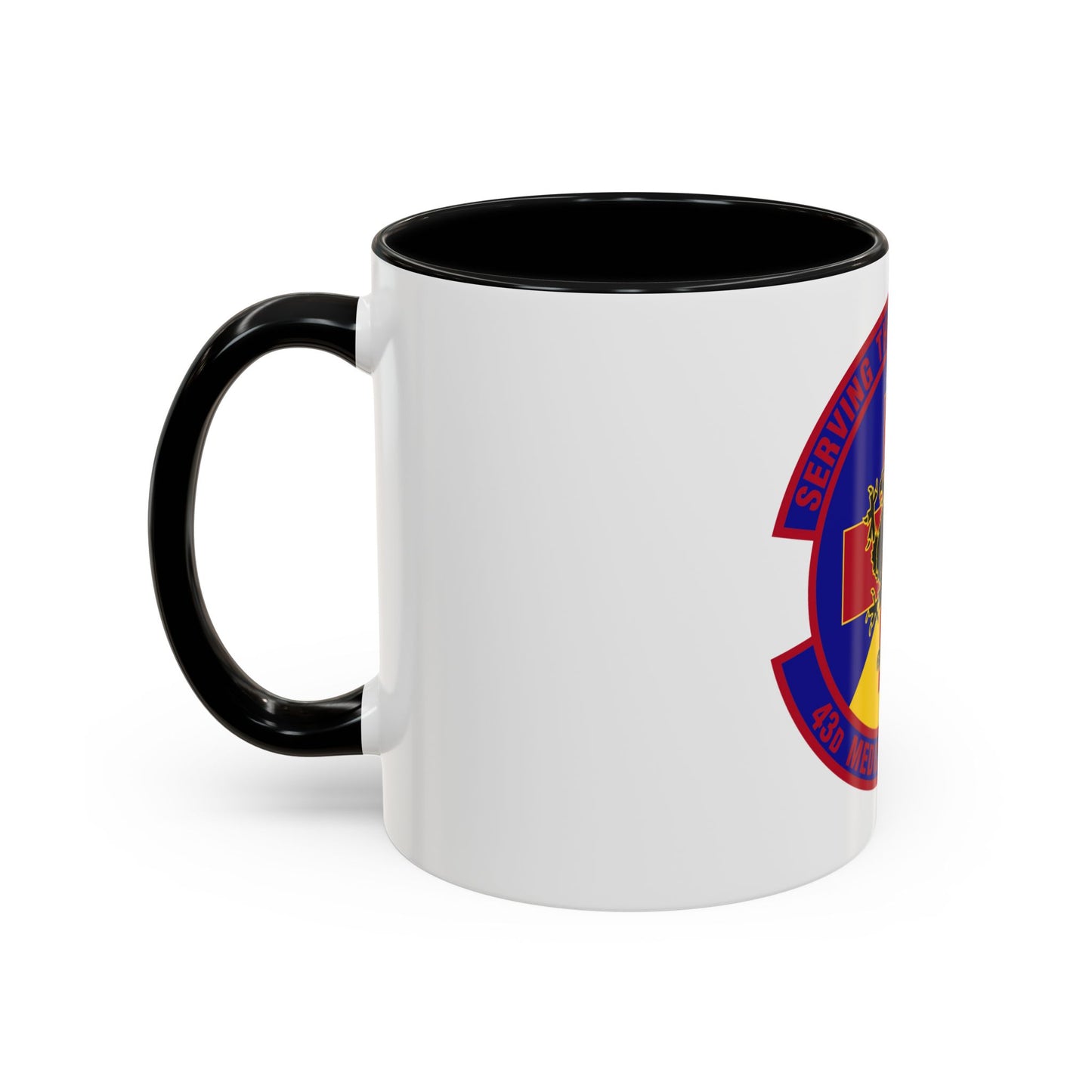 43d Medical Squadron (U.S. Air Force) Accent Coffee Mug