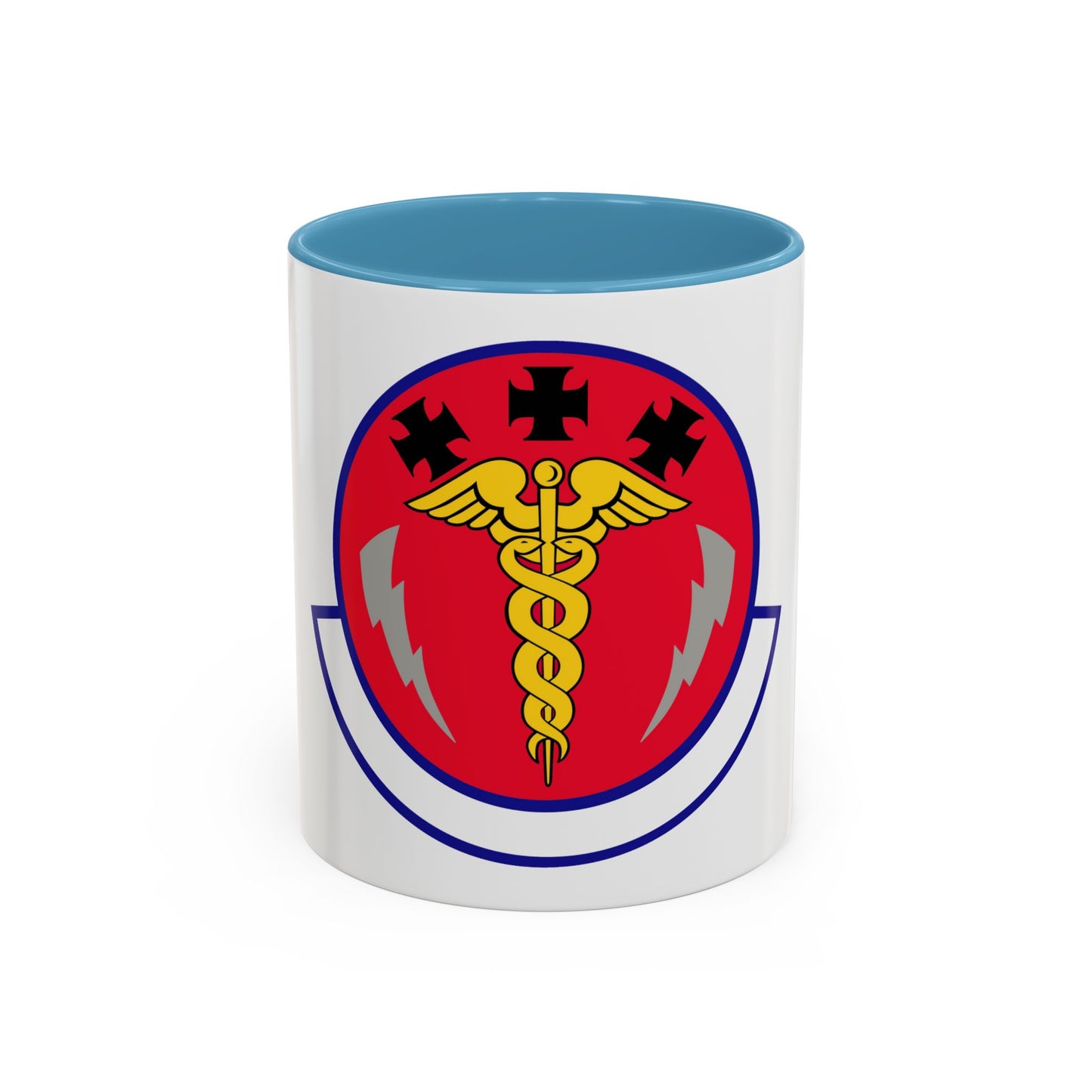 7 Operational Medical Readiness Squadron AFGSC (U.S. Air Force) Accent Coffee Mug