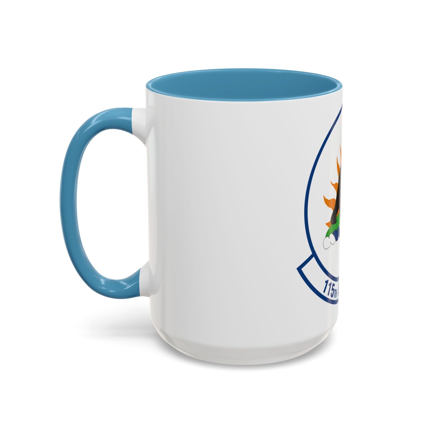 115 Airlift Squadron (U.S. Air Force) Accent Coffee Mug