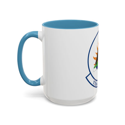 115 Airlift Squadron (U.S. Air Force) Accent Coffee Mug