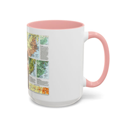 USA - Tidewater and Environs 2 (1988) (Map) Accent Coffee Mug