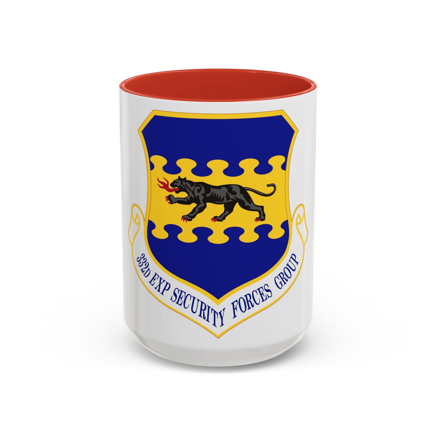 332d Expeditionary Security Forces Group (U.S. Air Force) Accent Coffee Mug