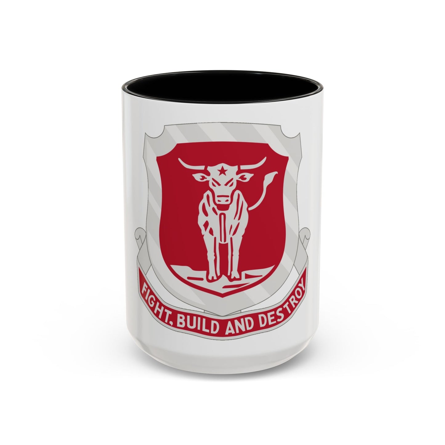 39 Engineer Battalion (U.S. Army) Accent Coffee Mug
