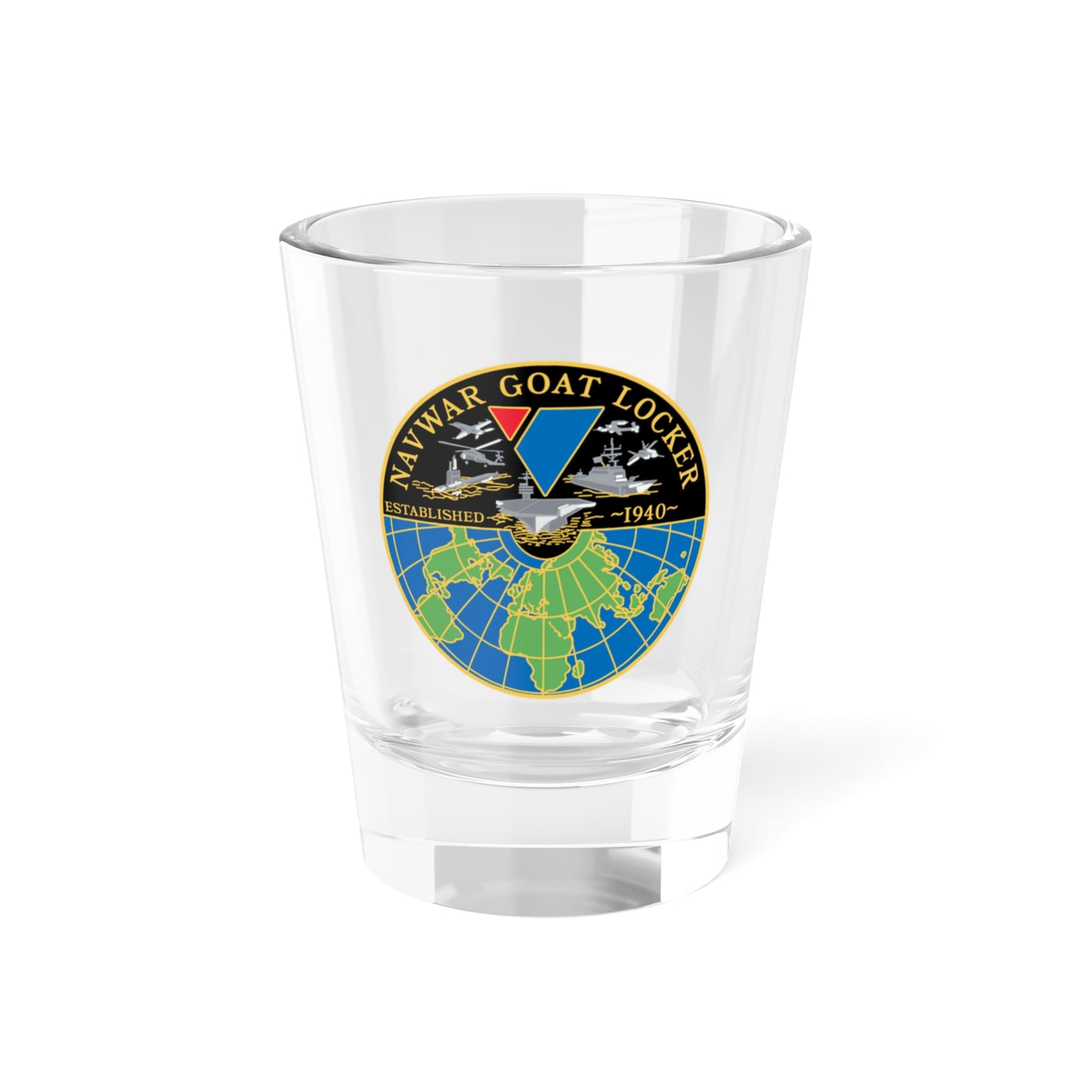 Verre à liqueur NAVWAR Goat Locker (US Navy) 1,5 oz