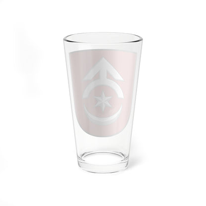 Starokostiantyniv coat of arms escutcheon (Ukraine) (Coat of Arms) Pint Glass 16oz