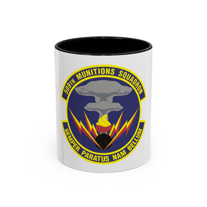 509th Munitions Squadron (U.S. Air Force) Accent Coffee Mug