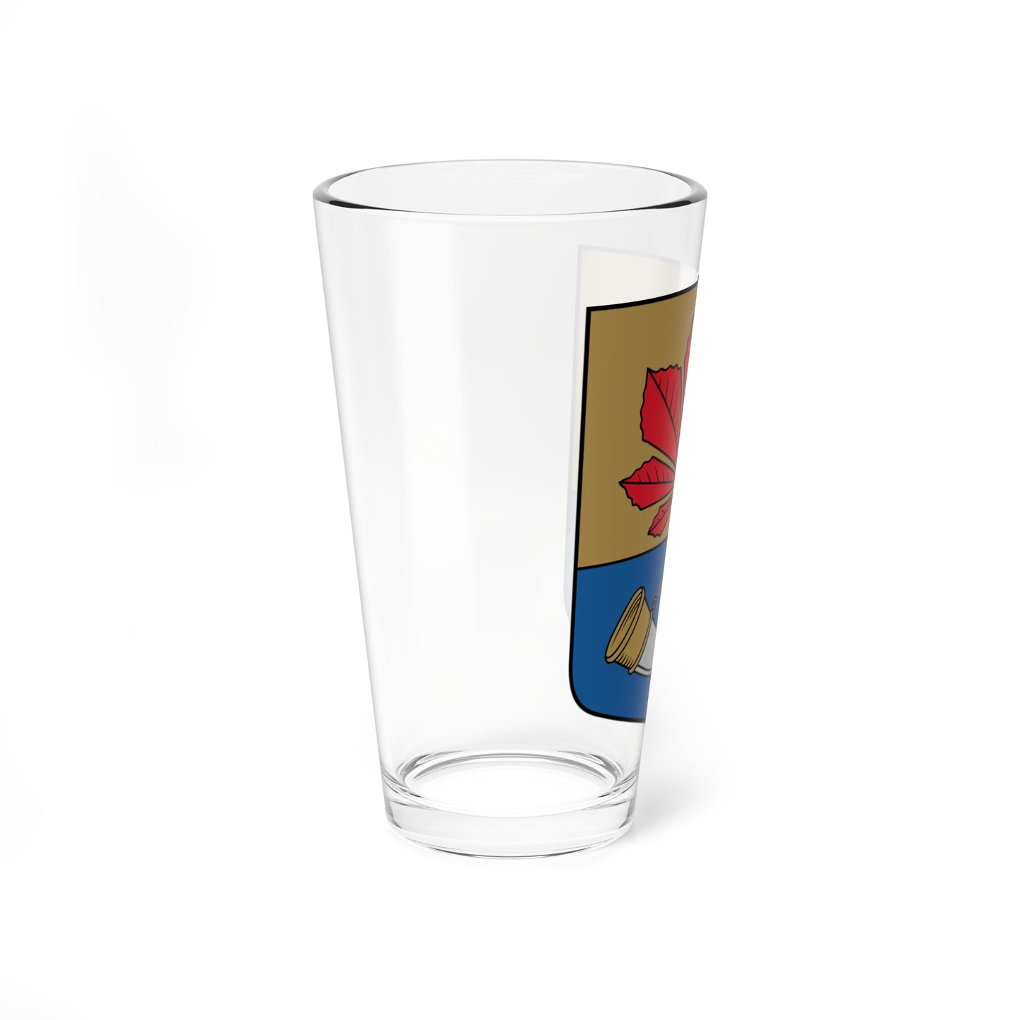 Elejas pagasta ģerbonis (Latvia) (Coat of Arms) Pint Glass 16oz