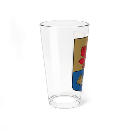 Elejas pagasta ģerbonis (Latvia) (Coat of Arms) Pint Glass 16oz