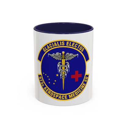 673d Aerospace Medicine Squadron (U.S. Air Force) Accent Coffee Mug