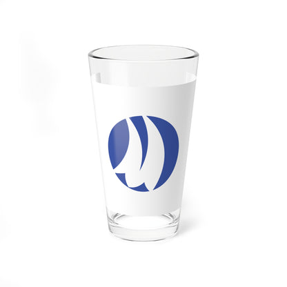 Flag of Miyagino Ward Sendai Miyagi (Japan) Pint Glass 16oz