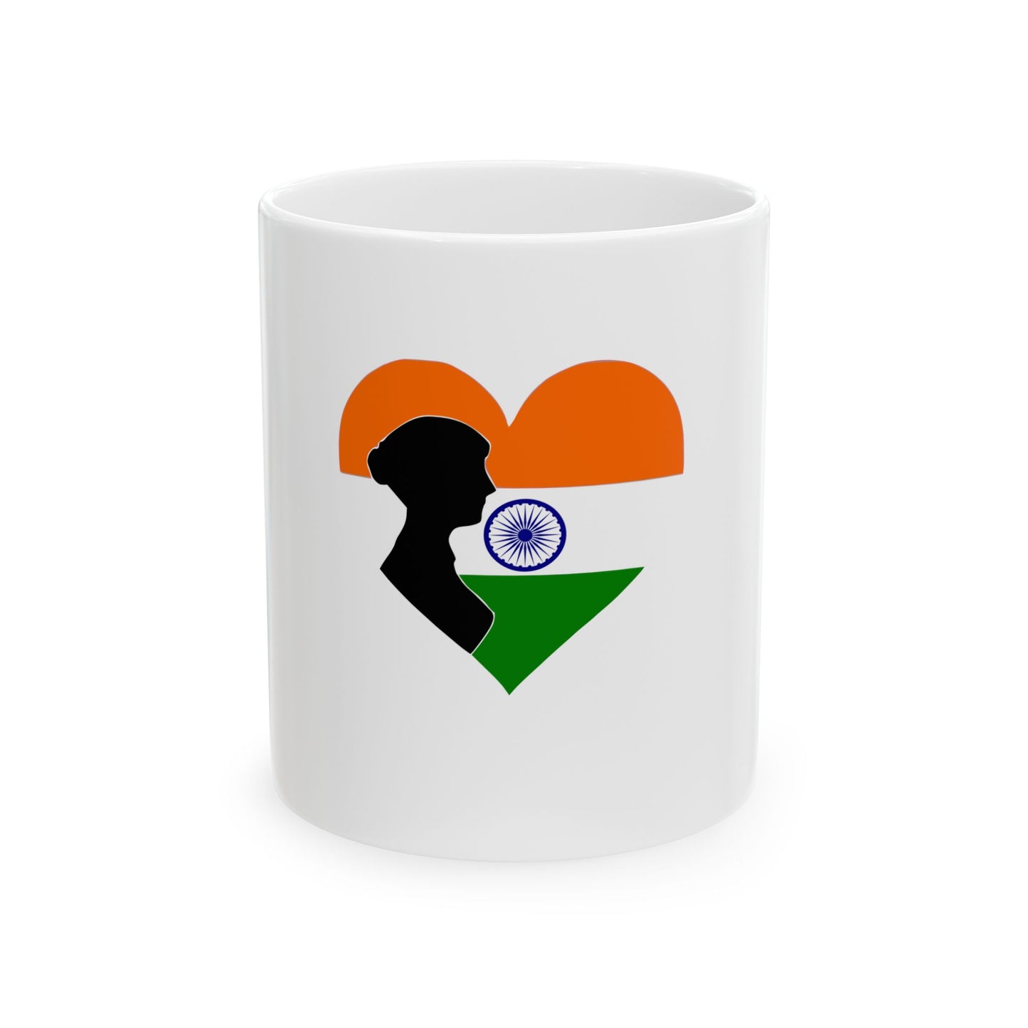 Interwiki Women India Logo (India) White Coffee Mug